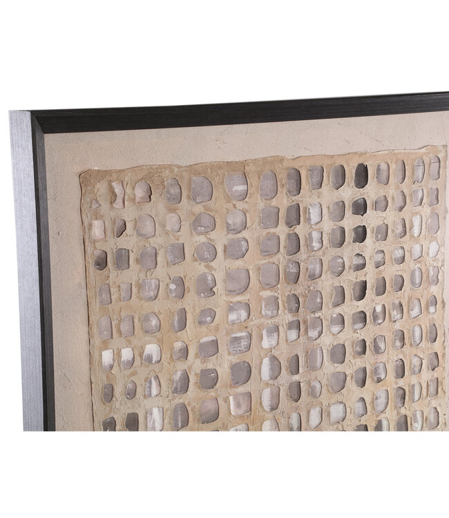 PTMD Carmell Wandpaneel | Crème | H120 x B90 cm