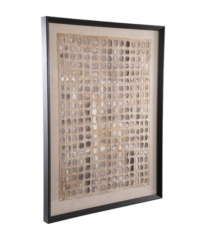 PTMD Carmell Wandpaneel | Crème | H120 x B90 cm