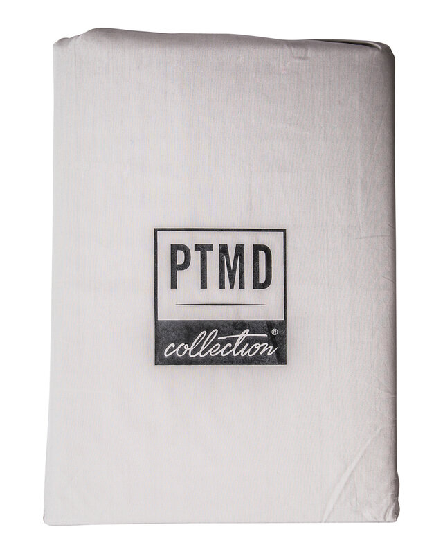 PTMD Dekbedovertrek katoen taupe 200x220