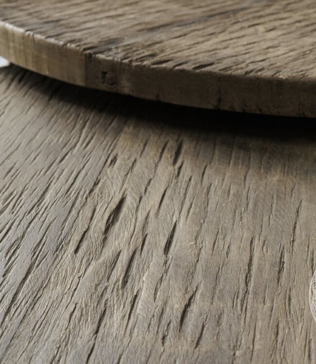 Be-Uniq Salontafel Rond S | Rustic Collection | H37xB60xD60 cm