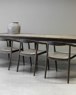 Be-Uniq Oude Eettafel | Indonesië | H79 x B308 x D114 cm