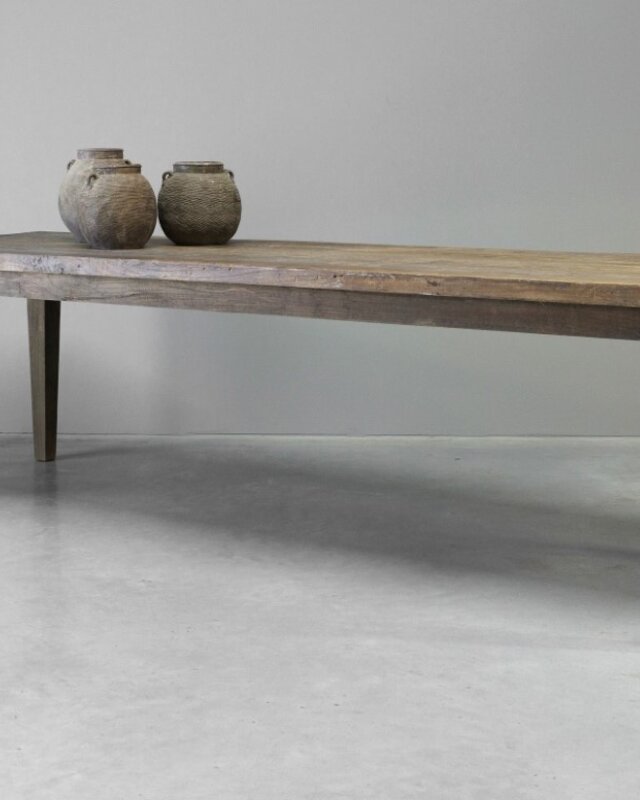 Be-Uniq Authentieke Teak Eettafel | Indonesië | L245 cm