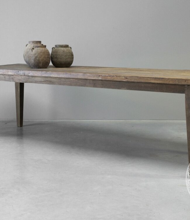 Be-Uniq Authentieke Teak Eettafel | Indonesië | L245 cm