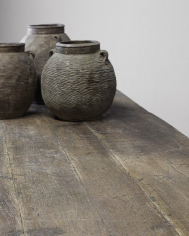 Be-Uniq Authentieke Teak Eettafel | Indonesië | L245 cm