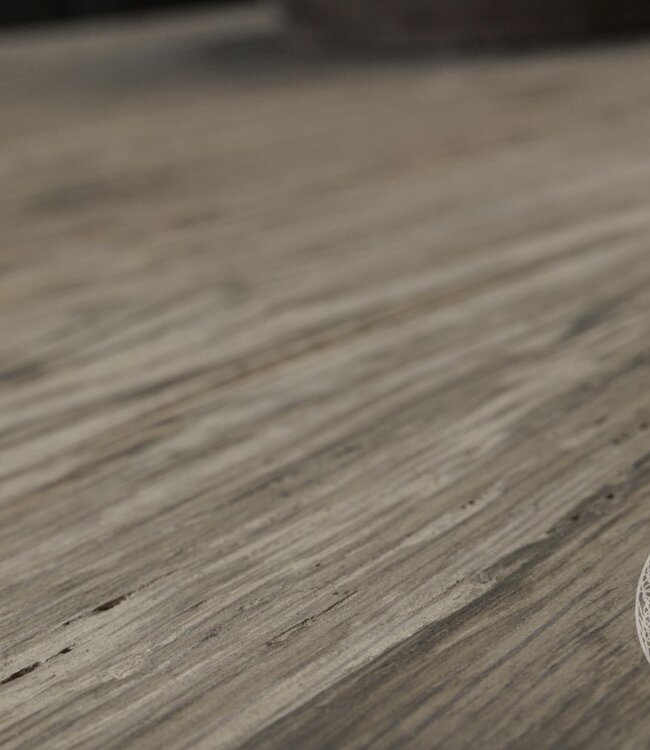 Be-Uniq Eettafel Old Elm | L240 cm | Incl. Poot