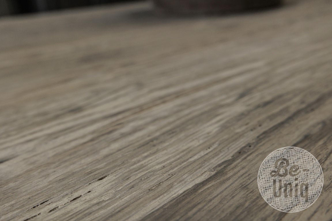 Be-Uniq Eettafel Old Elm | L200 cm | Incl. Poot