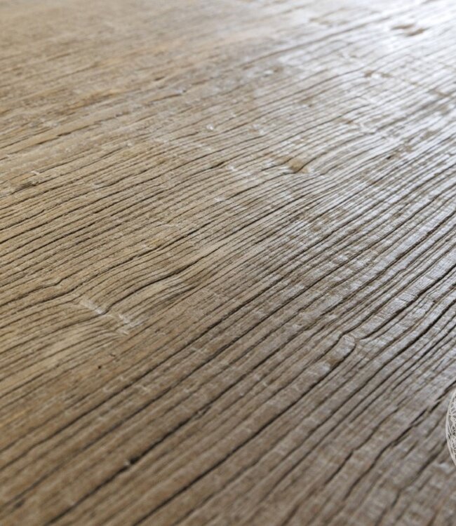 Be-Uniq Eettafel Old Grey | H78 x B180 x D95 cm