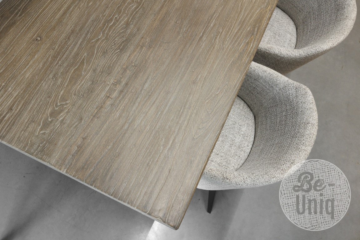 Be-Uniq Eettafel Old Grey | H78 x B180 x D95 cm