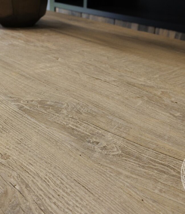 Be-Uniq Eettafel Old Grey | H78 x B200 x D95 cm