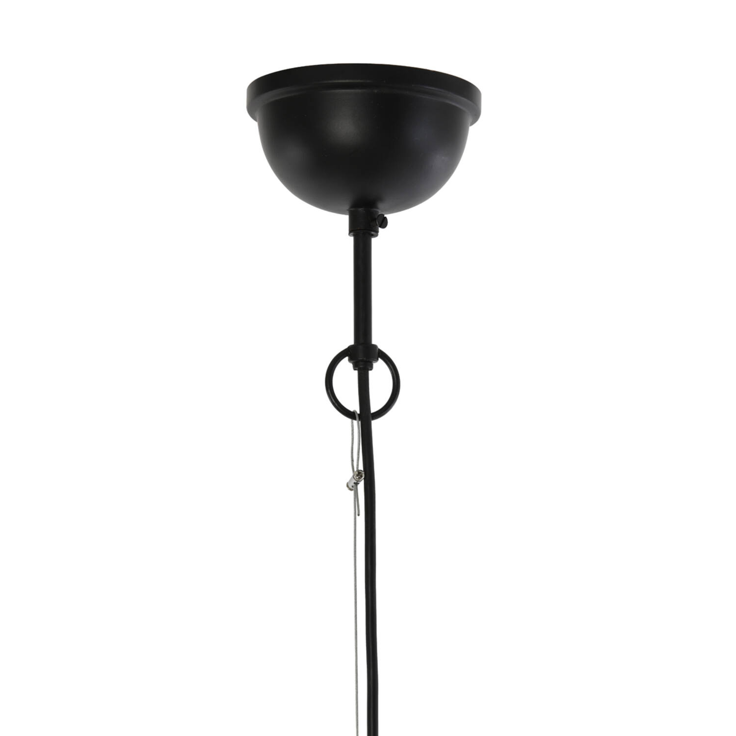 Light&Living Hanglamp Ø60x43 cm GULARO hout mat zwart