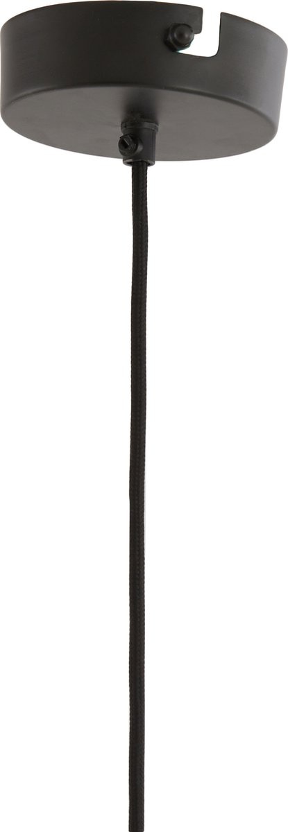 Light&Living Hanglamp Ø36x41 cm KALENGA kralen bruin-grijs