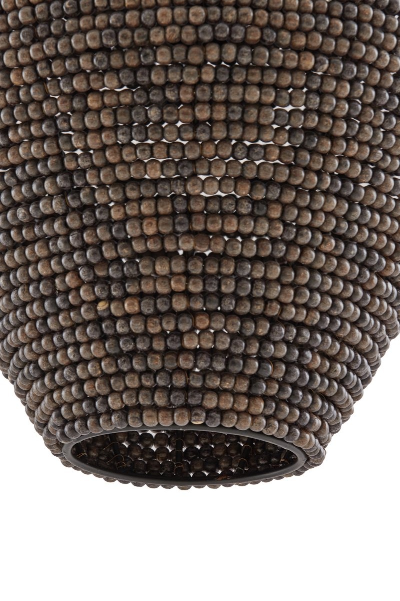 Light&Living Hanglamp Ø36x41 cm KALENGA kralen bruin-grijs