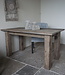 Rene Houtman Eetkamertafel Liedi Geborsteld Oud Eikenhout