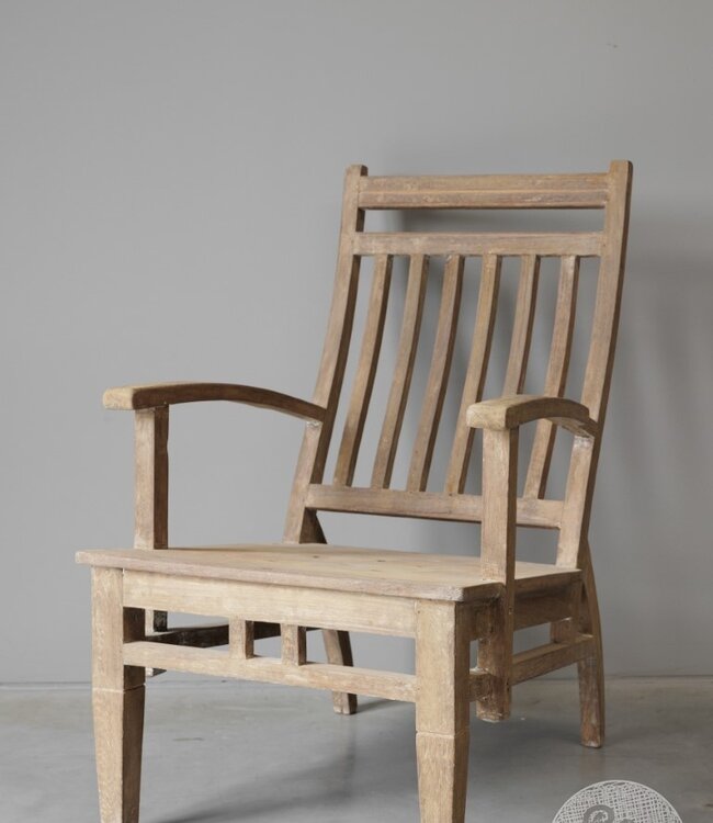 Be-Uniq Oude Veranda Stoel | India | H90xB54xD56 cm
