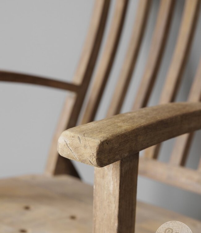 Be-Uniq Oude Veranda Stoel | India | H90xB54xD56 cm