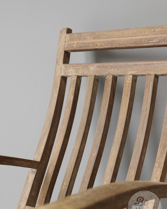 Be-Uniq Oude Veranda Stoel | India | H90xB54xD56 cm