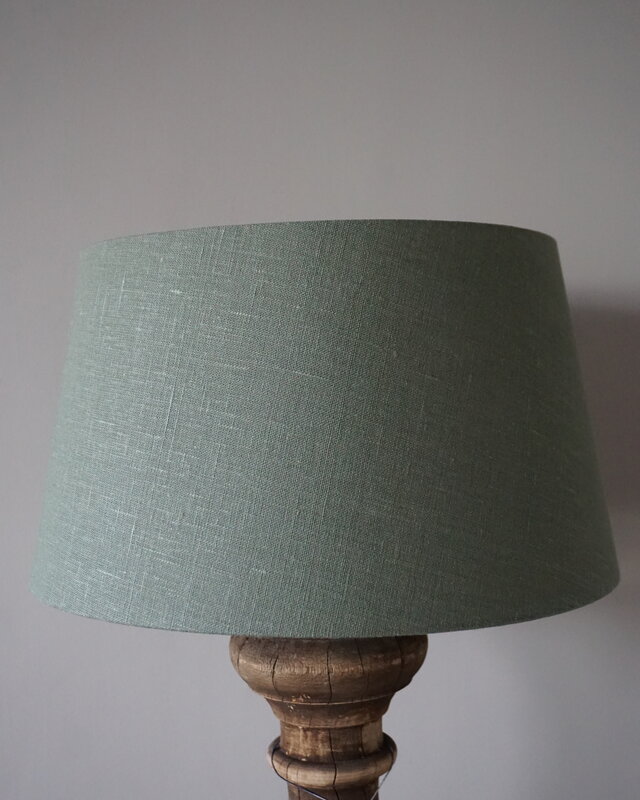Rene Houtman Lampenkap | H22,5 x Ø32-40 cm | Olijfgroen