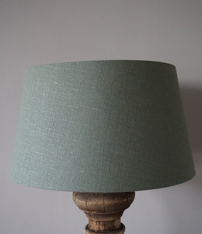 Rene Houtman Lampenkap | H22,5 x Ø32-40 cm | Olijfgroen