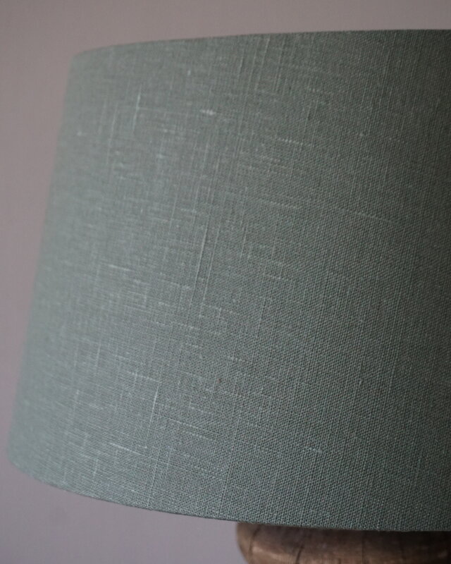 Rene Houtman Lampenkap | H22,5 x Ø32-40 cm | Olijfgroen