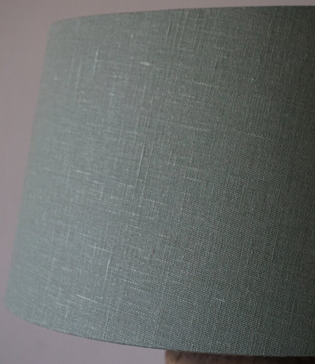 Rene Houtman Lampenkap | H22,5 x Ø32-40 cm | Olijfgroen