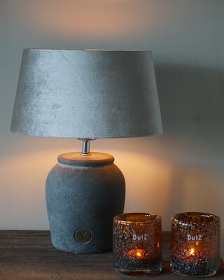 Light&Living Lampenkap N-Ellis | ZINC | Space Dust | 30-25-16 cm