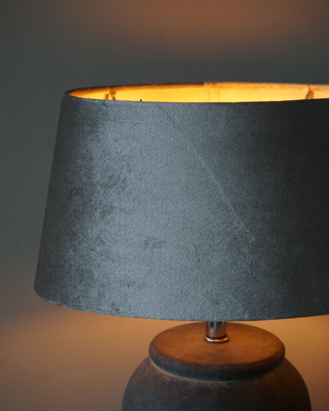 Light&Living Lampenkap N-Ellis | ZINC | Space Dust | 30-25-16 cm