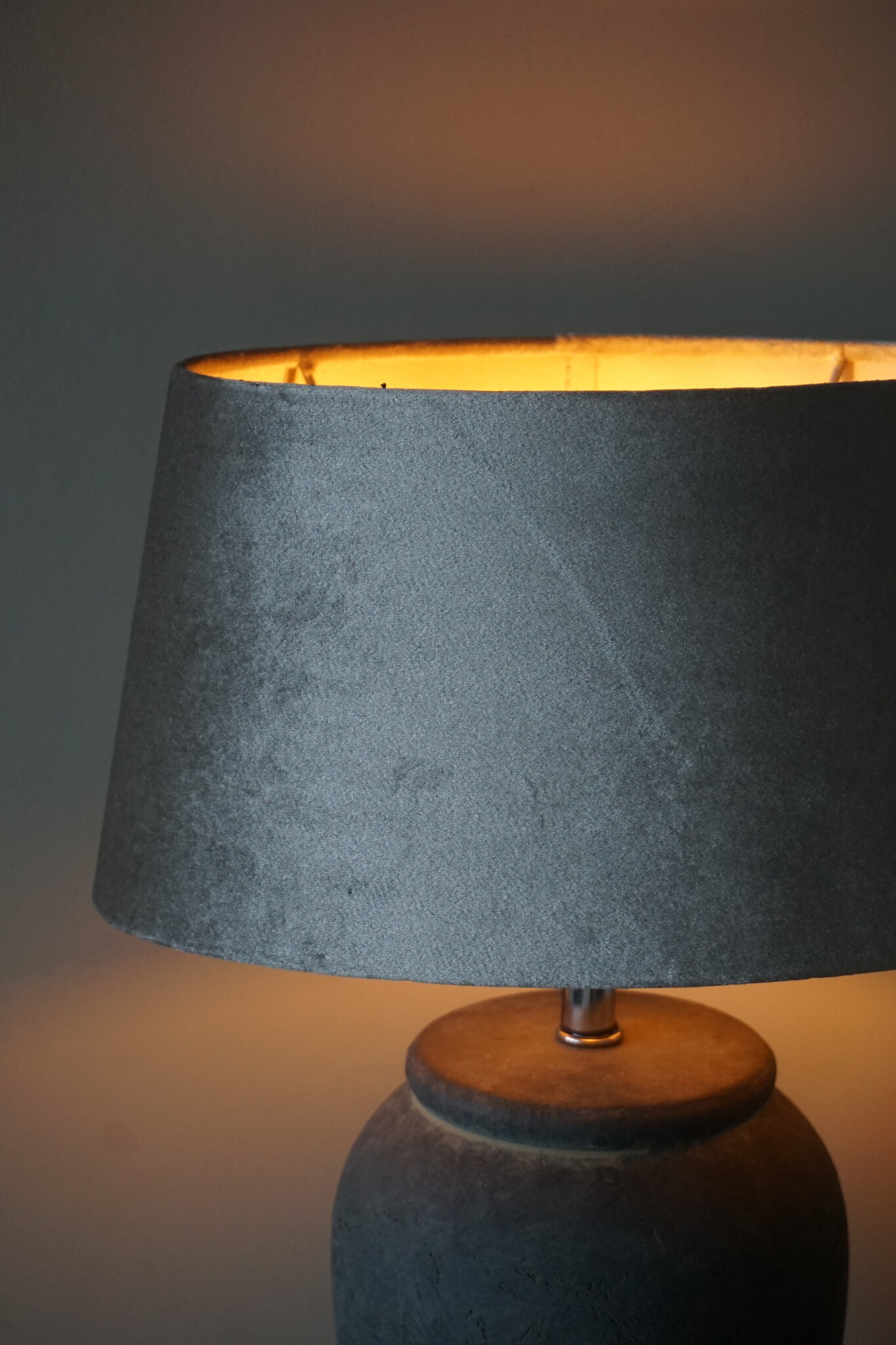 Light&Living Lampenkap N-Ellis | ZINC | Space Dust | 30-25-16 cm