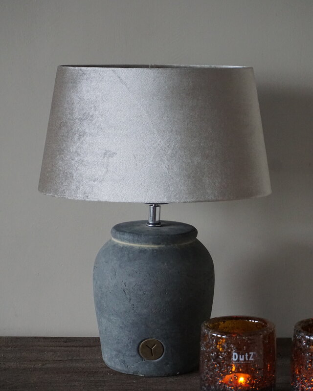 Light&Living Lampenkap N-Ellis | ZINC | Space Dust | 30-25-16 cm