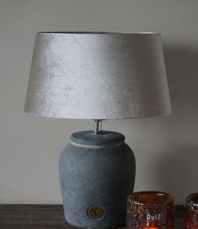 Light&Living Lampenkap N-Ellis | ZINC | Space Dust | 30-25-16 cm