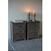Set Van 2 Nachtkastjes | Driftwood | 3 Lades