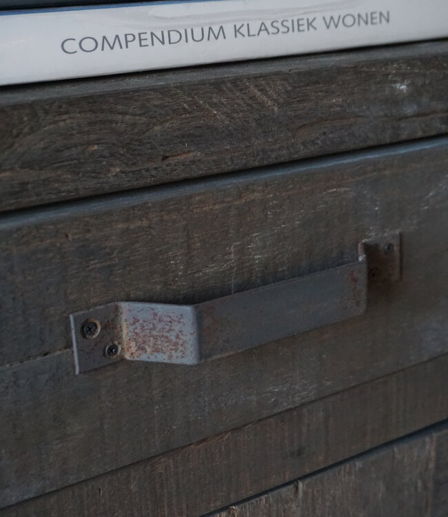 Rene Houtman Set Van 2 Nachtkastjes | Driftwood | 1 Deur 1 Lade