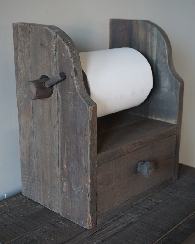 Rene Houtman Keukenrolhouder Driftwood | 1 Lade | H35xB35xD20 cm