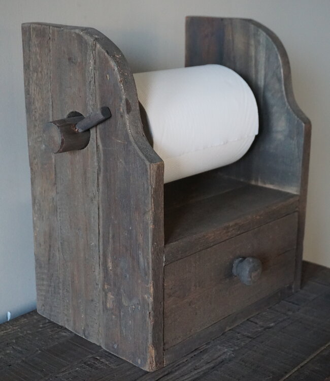 Rene Houtman Keukenrolhouder Driftwood | 1 Lade | H35xB35xD20 cm