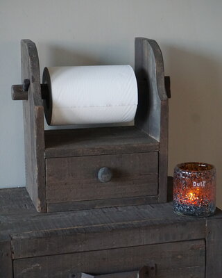 Rene Houtman Keukenrolhouder Driftwood | 1 Lade | H35xB35xD20