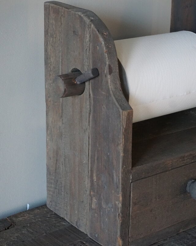 Rene Houtman Keukenrolhouder Driftwood | 1 Lade | H35xB35xD20 cm