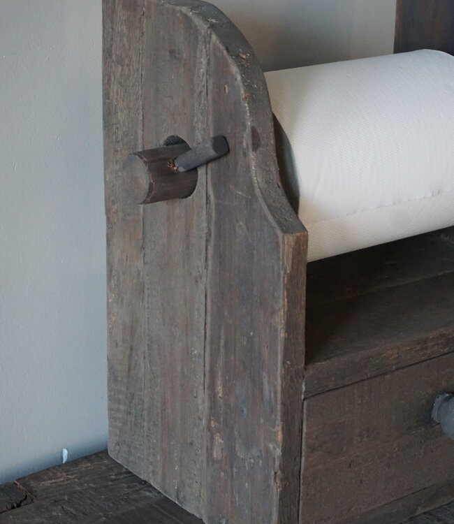Rene Houtman Keukenrolhouder Driftwood | 1 Lade | H35xB35xD20 cm
