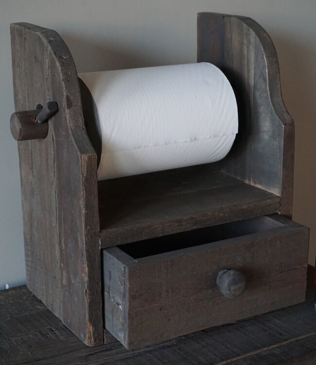 Rene Houtman Keukenrolhouder Driftwood | 1 Lade | H35xB35xD20 cm