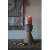 Unieke Kandelaar | Oud Hout | H27 x D16 cm
