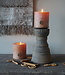 Rene Houtman Unieke Kandelaar | Oud Hout | H24 x D14,5 cm