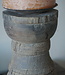 Rene Houtman Unieke Kandelaar | Oud Hout | H24 x D14,5 cm