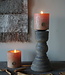 Rene Houtman Unieke Kandelaar | Oud Hout | H27 x D14,5 cm