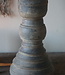Rene Houtman Unieke Kandelaar | Oud Hout | H27 x D14,5 cm