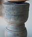 Rene Houtman Unieke Kandelaar | Oud Hout | H27 x D14,5 cm