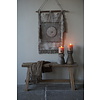 Oud Eikenhouten Bankje | H46 x B100 x D18 cm