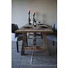 Kloostertafel Massief Eikenhout | H78xB100xL250 cm