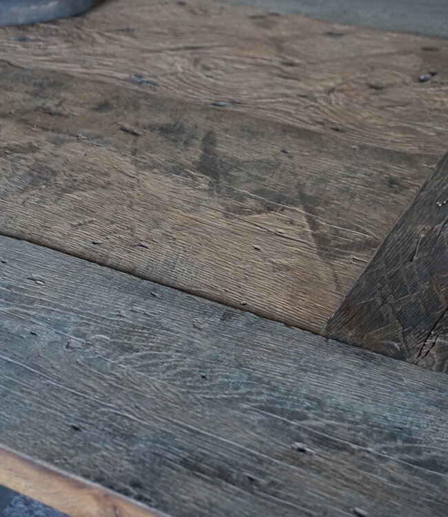 Rene Houtman Kloostertafel Massief Eikenhout | H78xB100xL250 cm