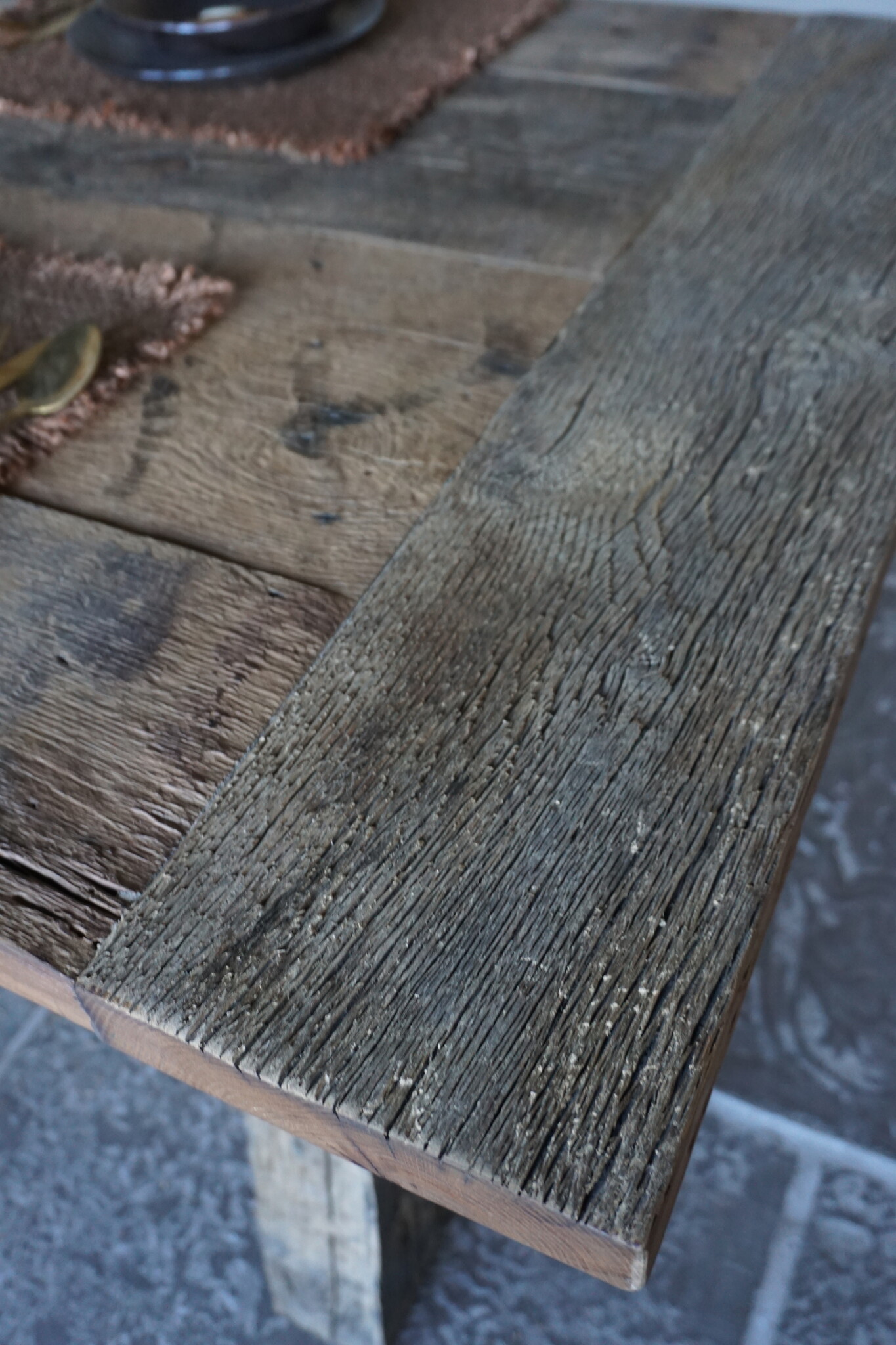 Rene Houtman Kloostertafel Massief Eikenhout | H78xB100xL250 cm
