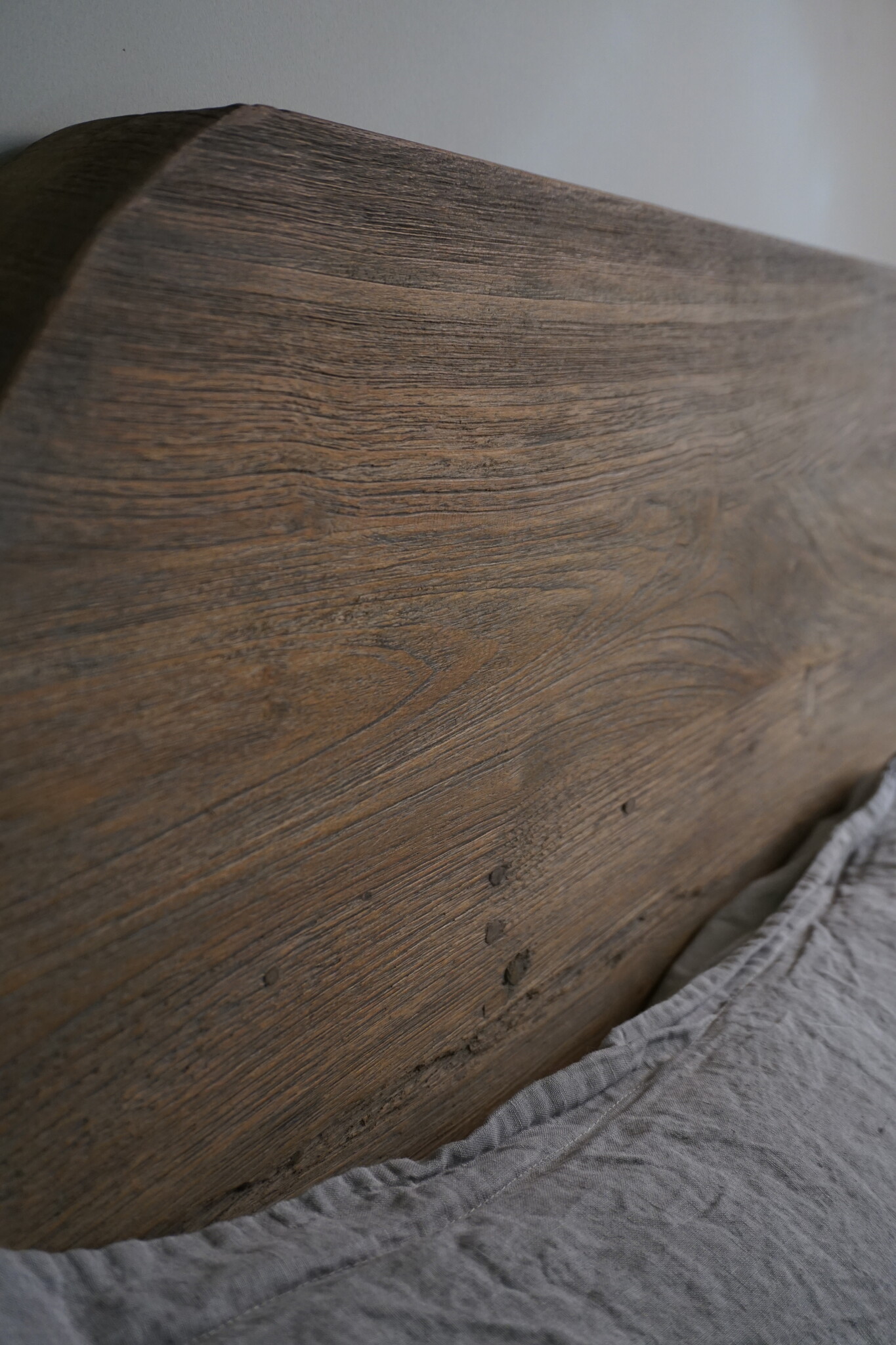 Rene Houtman Houten Hoofdbord Teakie + Boxspring + Bedrok