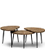 Rivièra Maison Salontafel Palm Springs - Set van 3