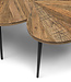 Rivièra Maison Salontafel Palm Springs - Set van 3